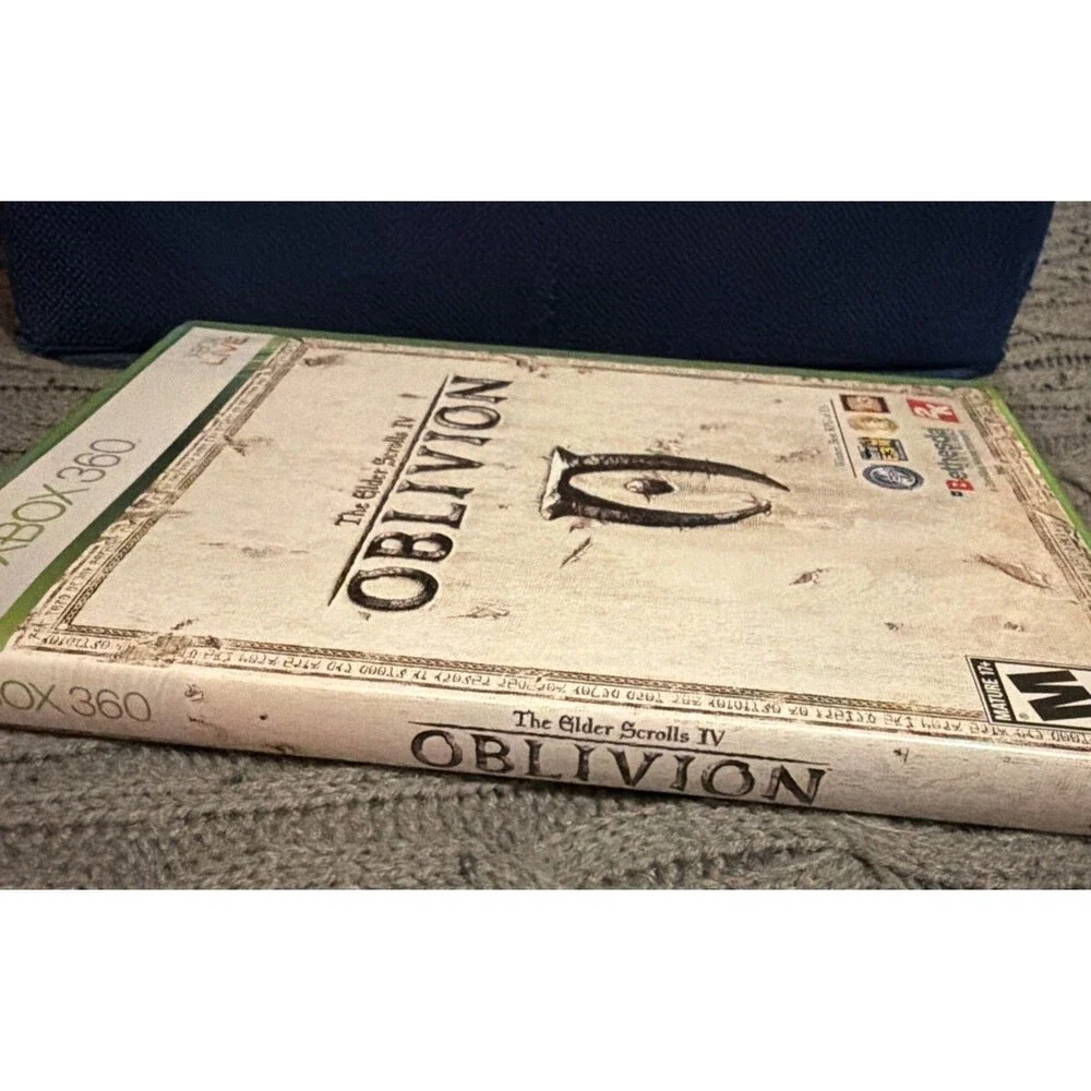 Elder Scrolls IV Oblivion - Microsoft Xbox 360 CIB with Map Excellent Condition